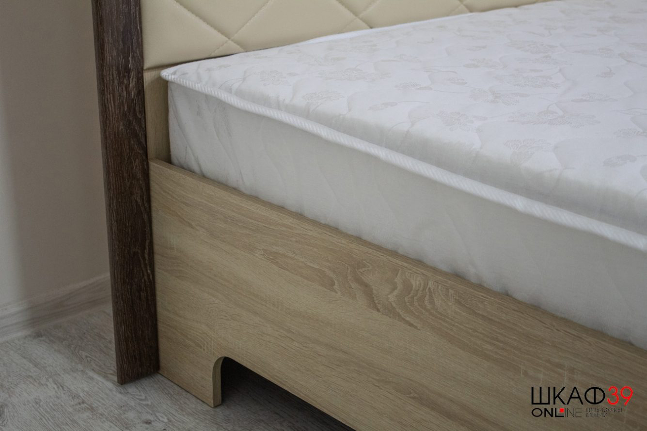 Мадлен Кровать 160 сонома/дуб шале мореный