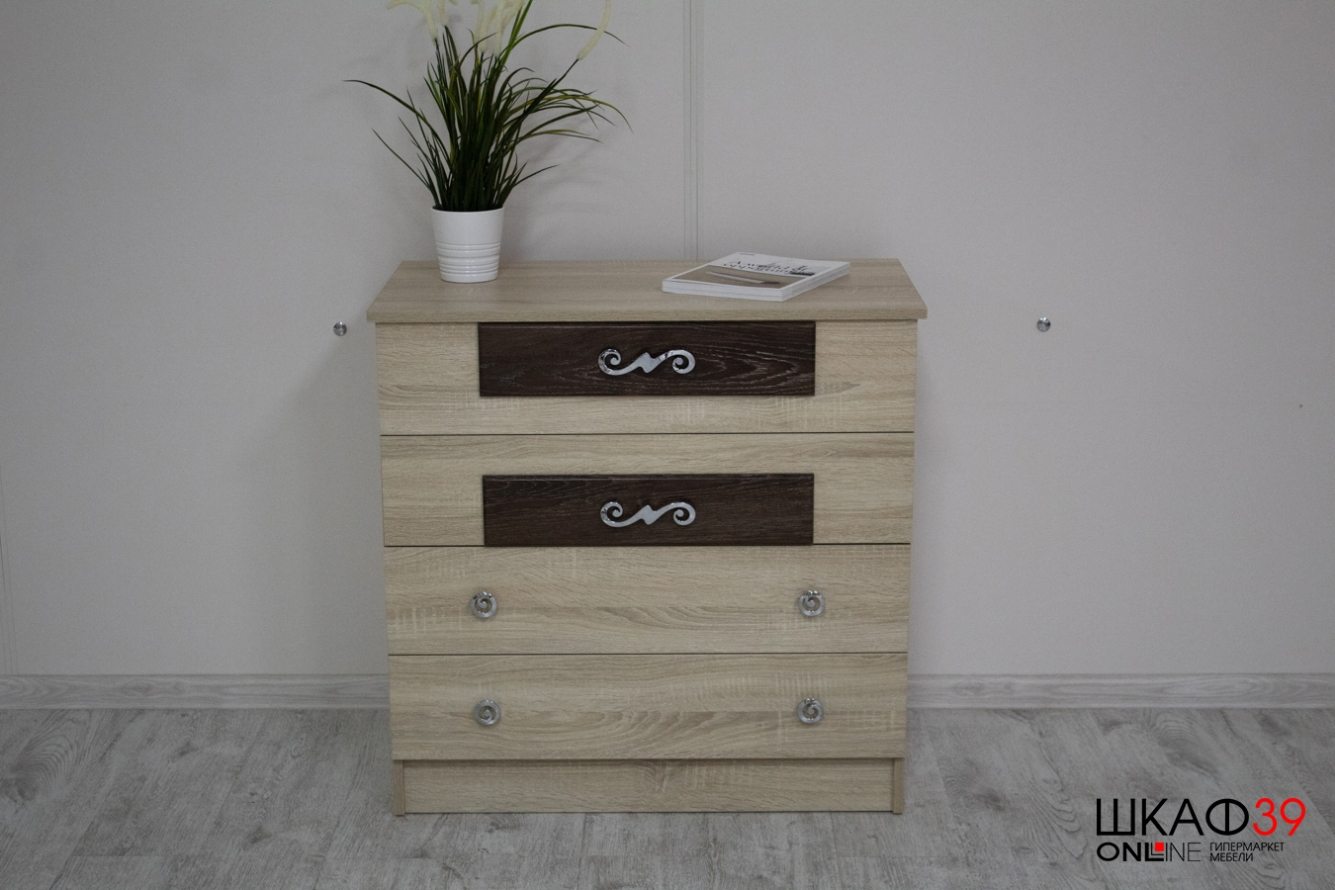 Комод современный Мадлен, Дуб шале мореный