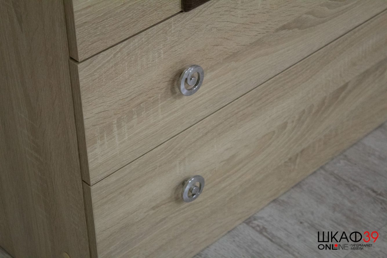 Комод современный Мадлен, Дуб шале мореный