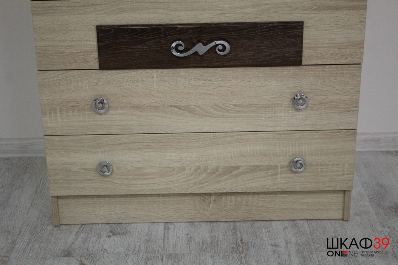 Комод современный Мадлен, Дуб шале мореный