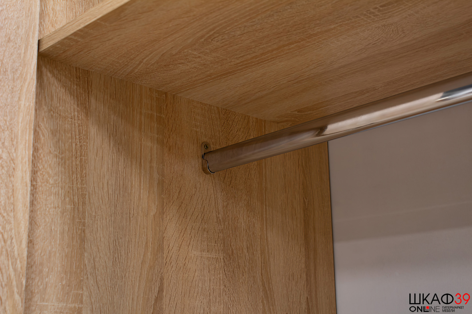 Шкаф 3-х створчатый Мадлен (Дуб шале мореный)