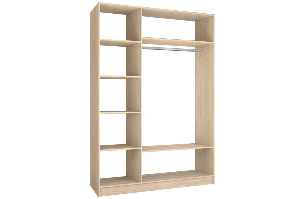 Шкаф 3-х створчатый Мадлен (Дуб шале мореный)