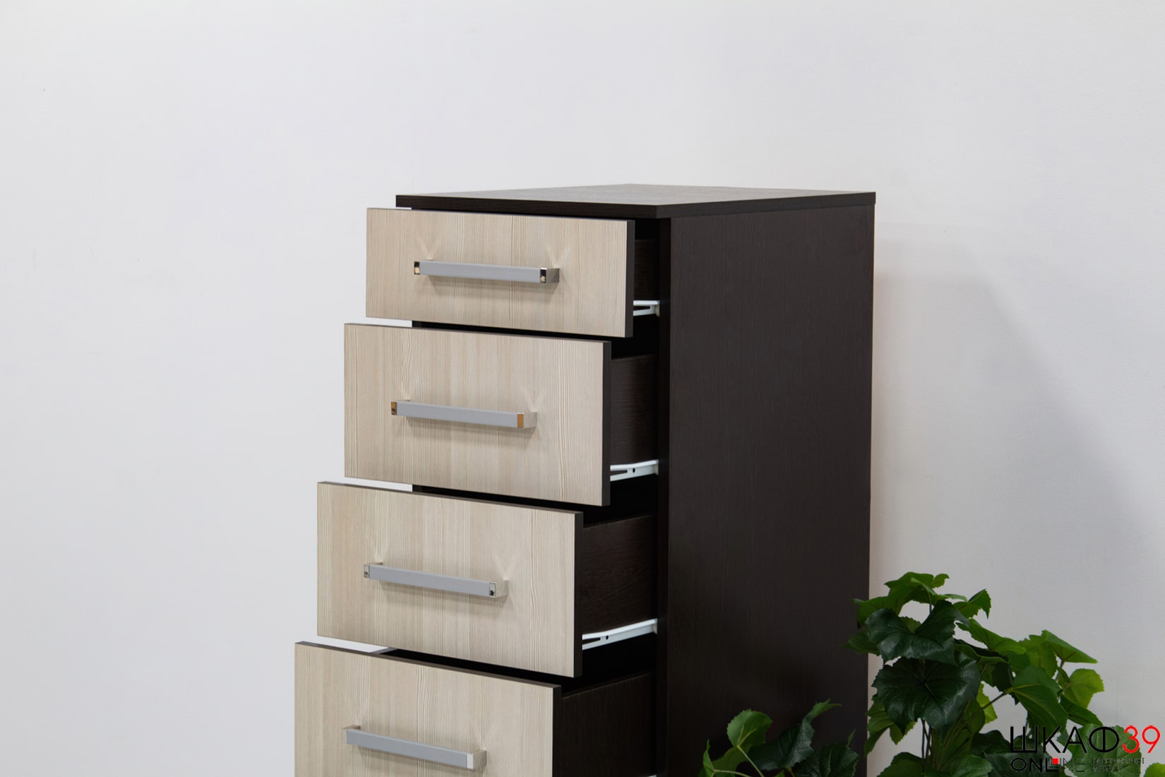 Комод высокий Фиеста, венге/лоредо