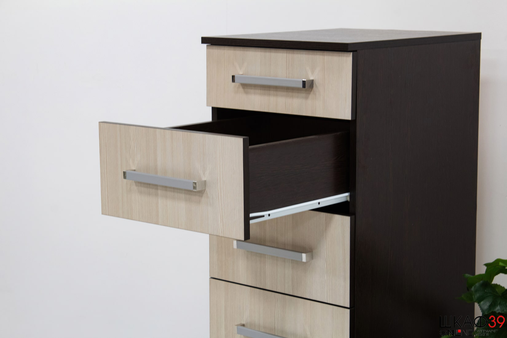 Комод высокий Фиеста, венге/лоредо