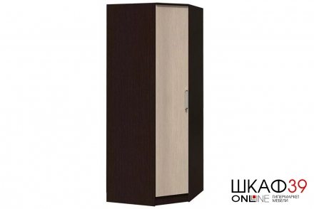 Шкаф угловой Фиеста, венге/лоредо