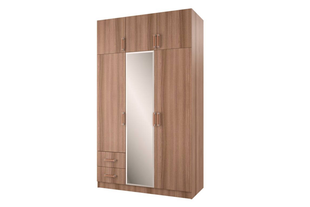 Шкаф 3-х створчатый с ящиками BTS