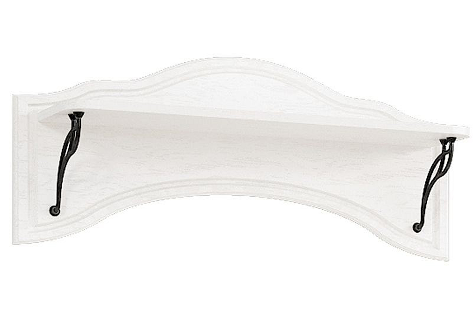 Роуз Полка 15.68 Белый с тиснением поры дерева/ясень ваниль