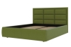 НЕО Кровать 160х200 с ПМ велюр зеленый