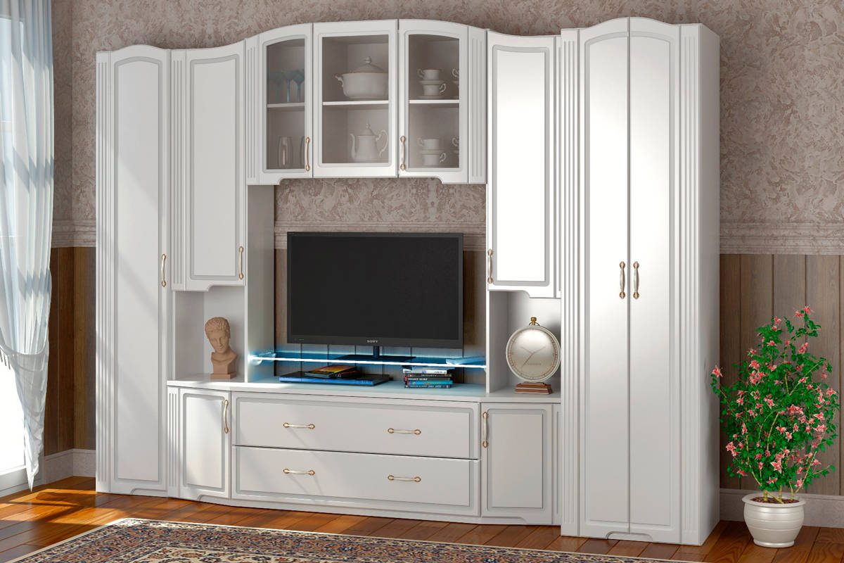 16 Шкаф для одежды 2-х дверный Виктория