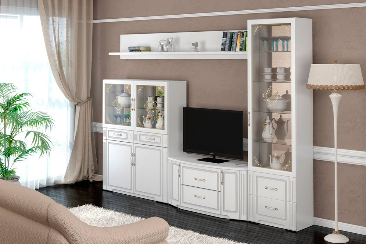 39 Шкаф комбинированный Виктория