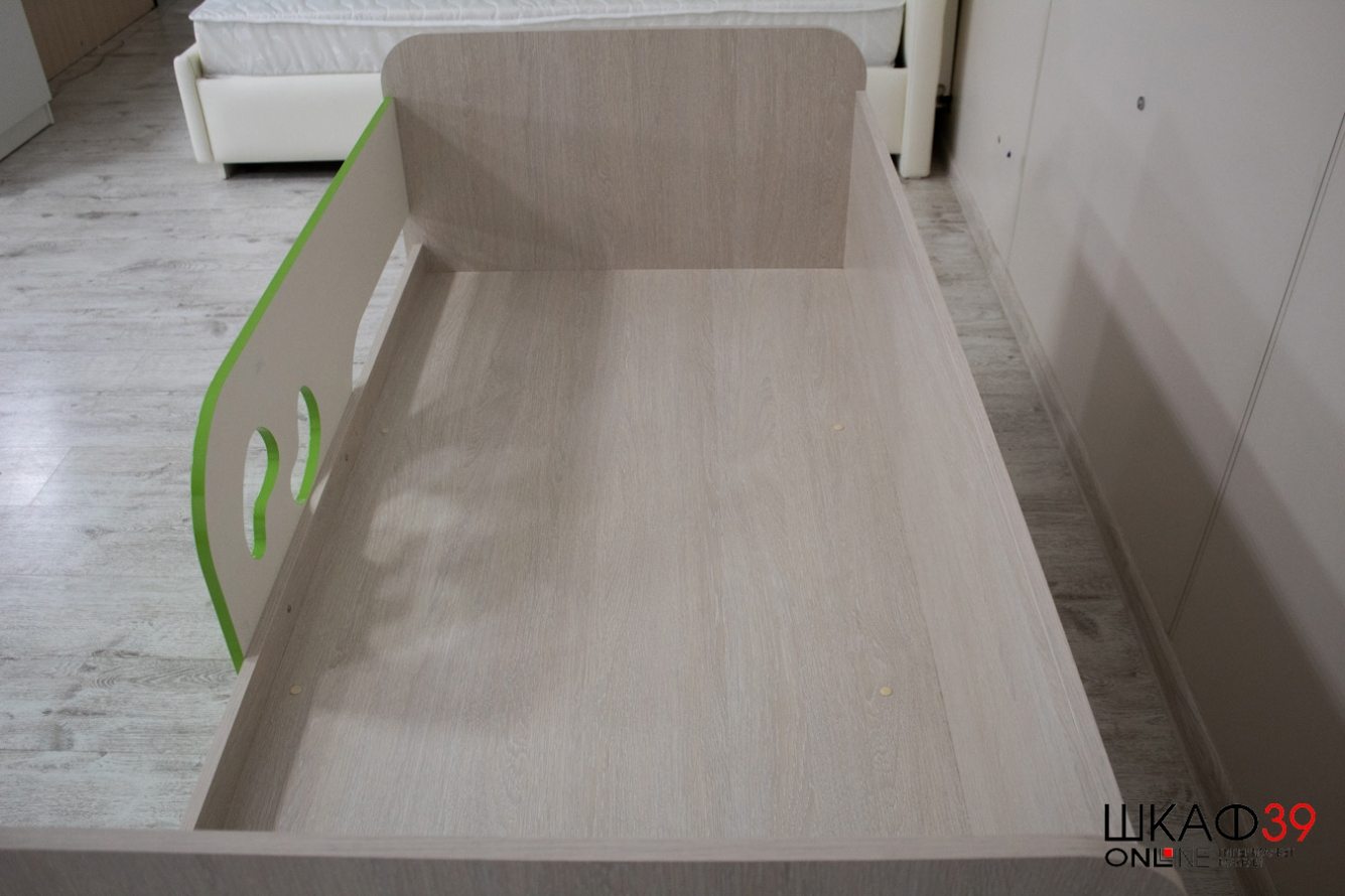 Кровать Минима Лего 80х160, лайм глянец