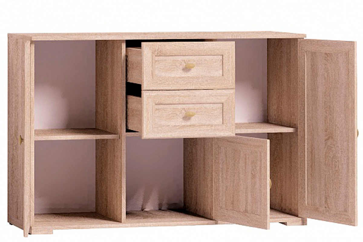 Тумба высокая Sherlock 5, ясень светлый