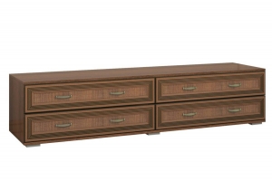Тумба для ТВ длинная Ливорно ЛТ-2, Орех
