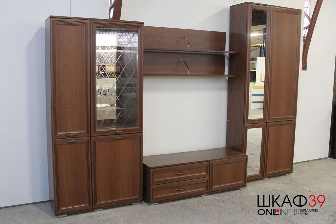 Гостиная Ливорно. Комплект 1, орех