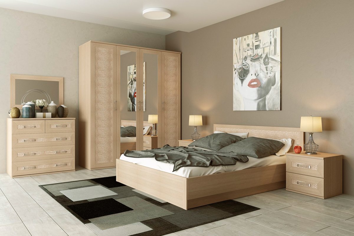 GLOSS NEW Кр-03 (1200) (к) Кровать с ортопедическим основанием