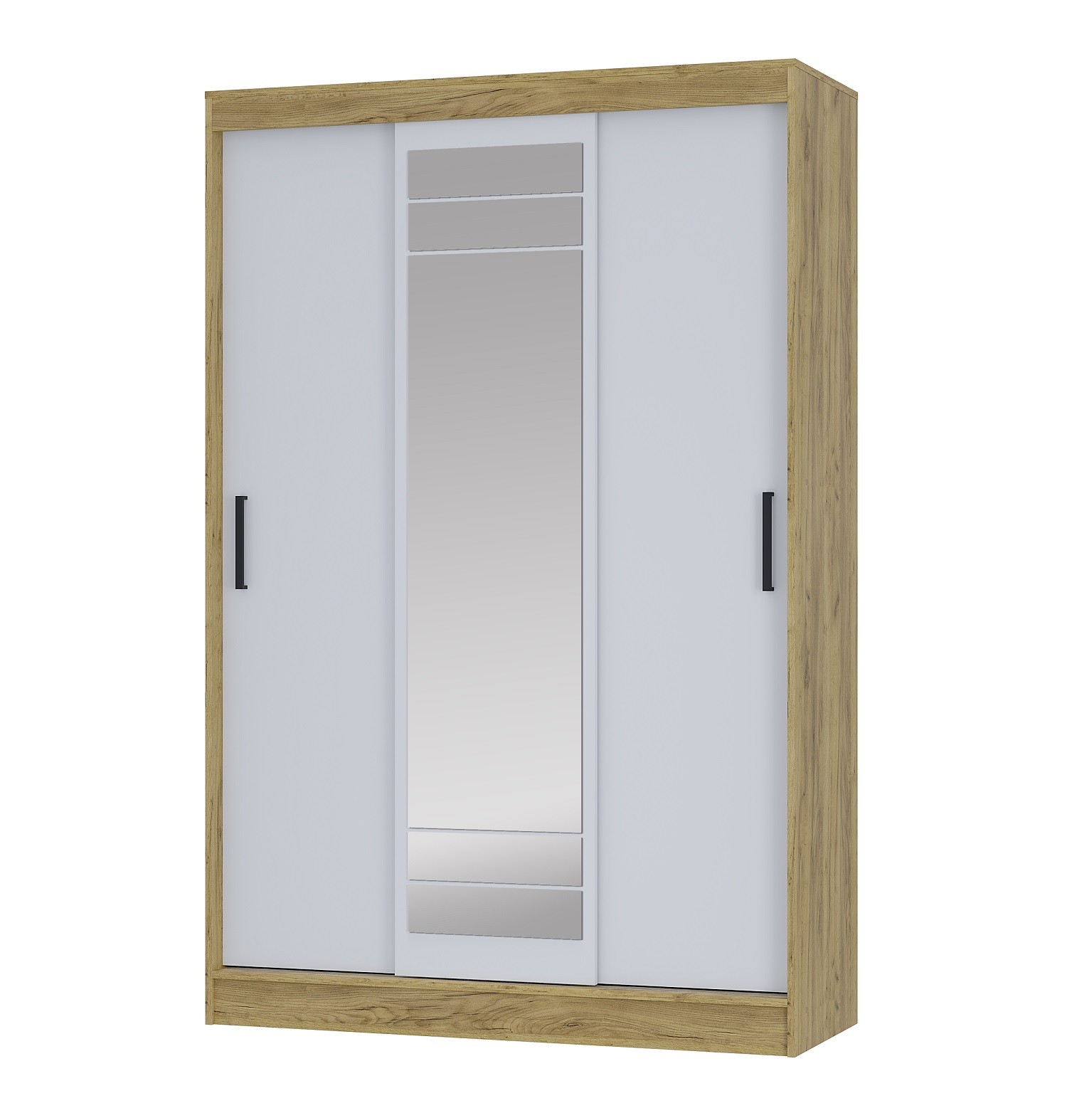 Шкаф-купе Тео ШКК-02, крафт/белый