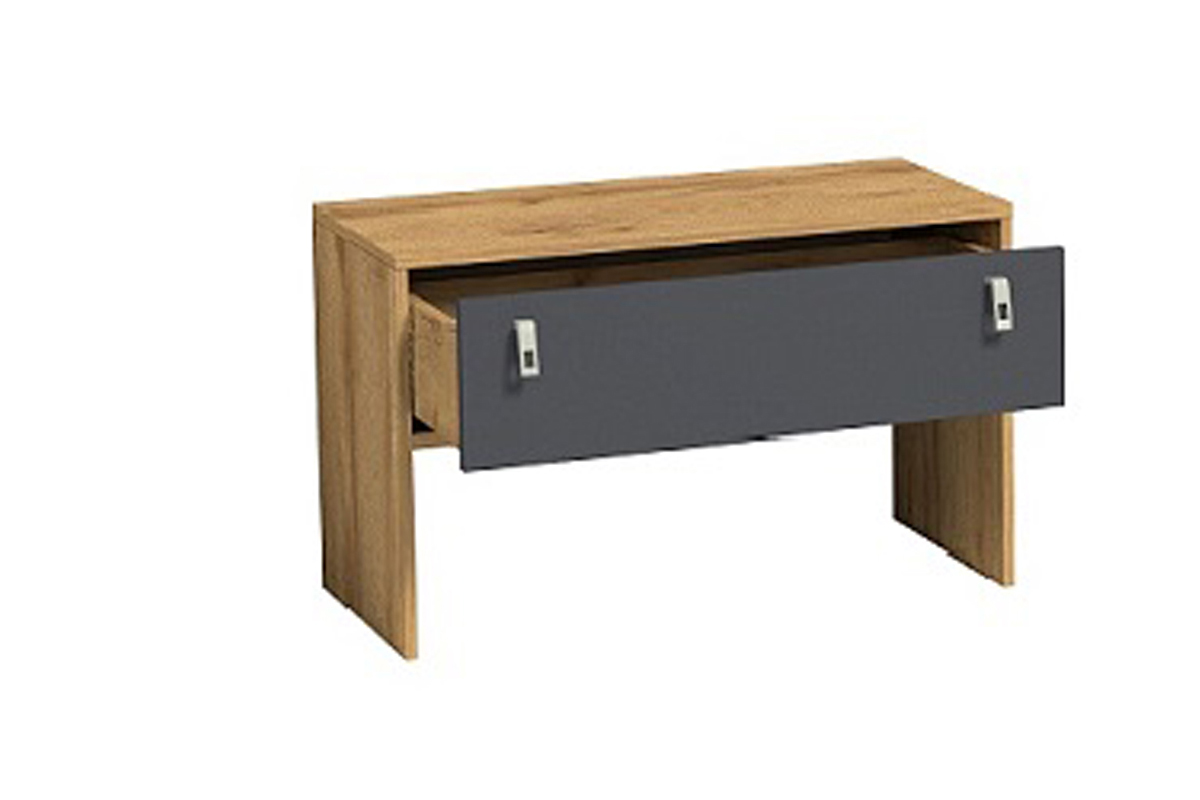 Тумба для обуви с ящиком Комфорт 18, дуб золотистый