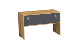 Тумба для обуви с ящиком Комфорт 18, дуб золотистый