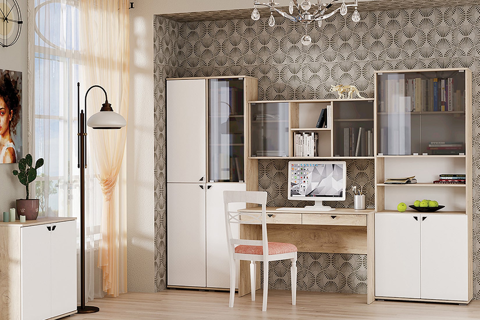 Бостон 10.51 Шкаф навесной