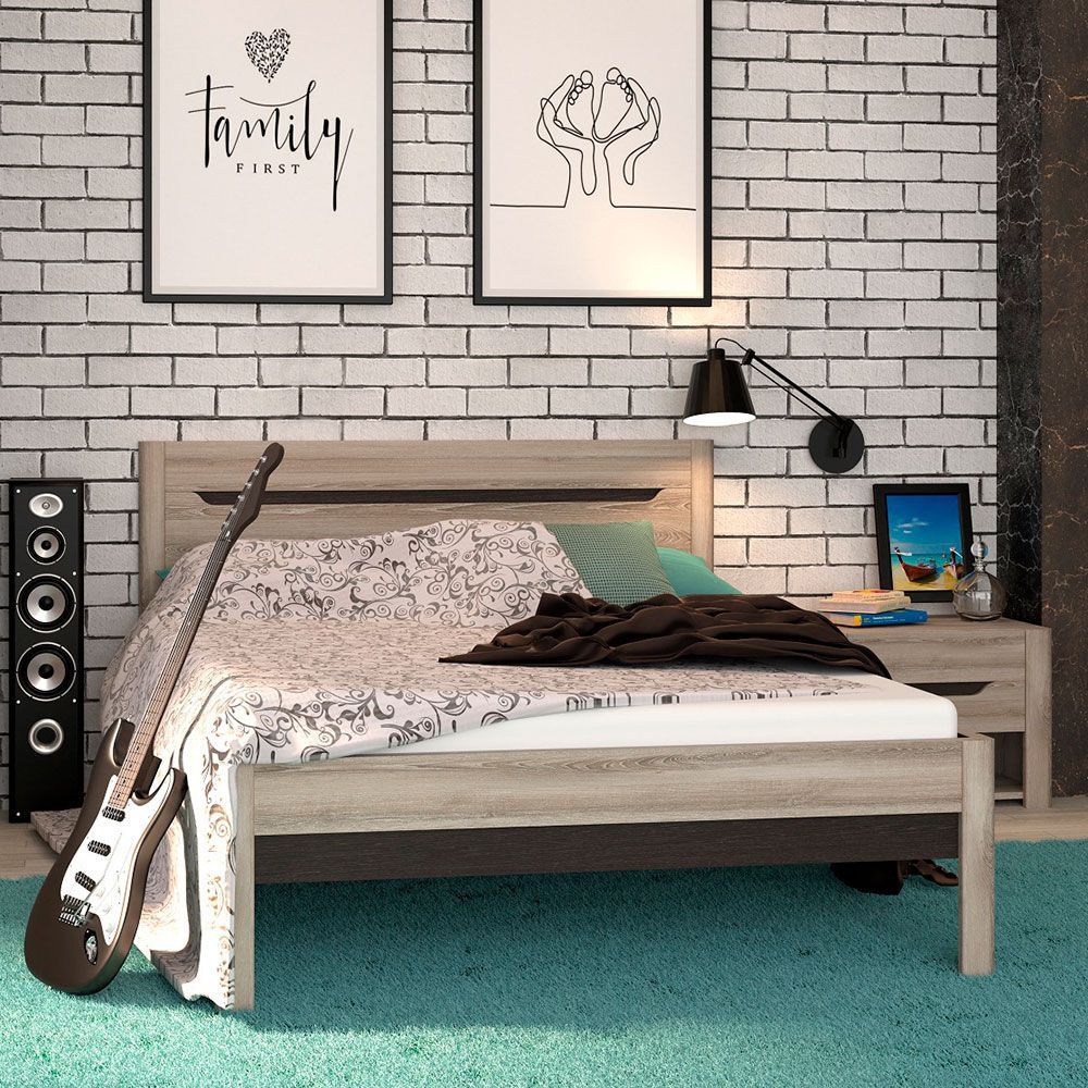 Афина мод.А3 Кровать 160*200 (каркас), без ортопеда, без матраса