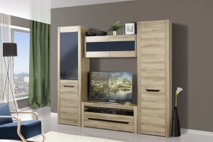 Афина Стенка  Комплект 1 Ясень таормина