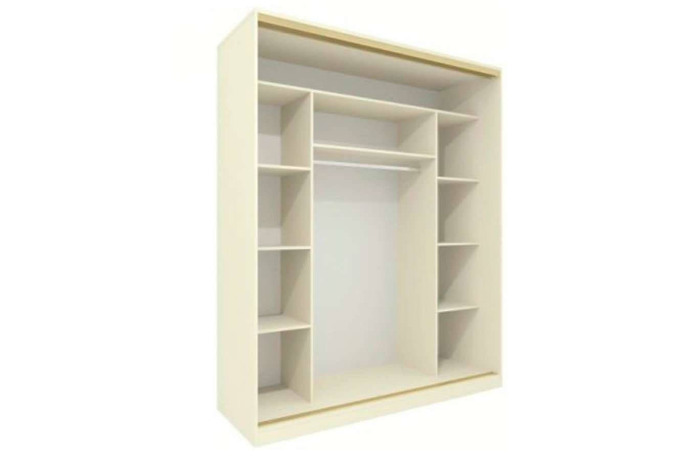 Шкаф-купе с полками и штангой Ливадия Л11А