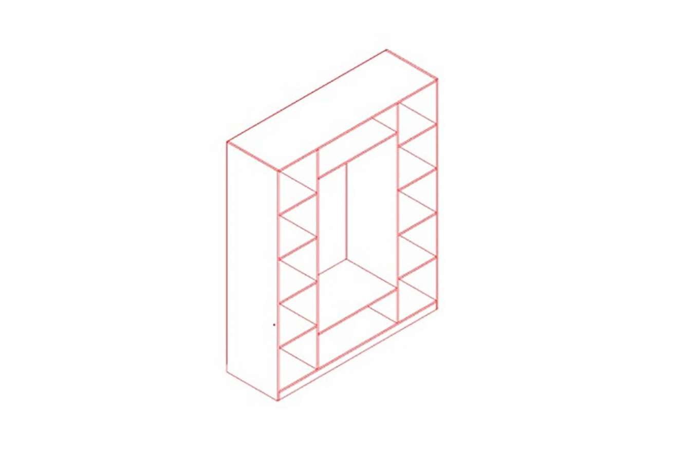 Ливадия Л25 Шкаф для одежды и белья