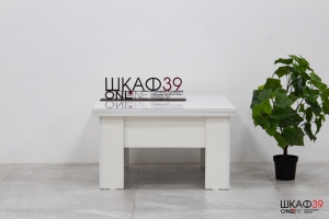 Glance Стол журнальный тип 1 Белый (механизм в отд. пачке)