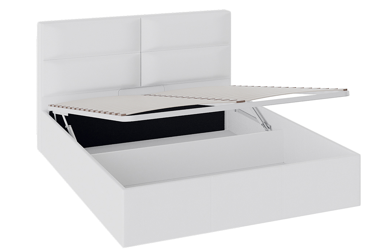 Кровать «Глосс» с мягкой обивкой и подъемным механизмом тип 1 (1800)