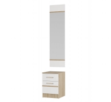 Зеркало с тумбой Сакура СЗ-01, дуб сонома