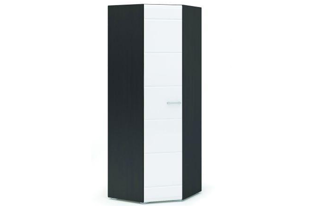 Вегас Шкаф угловой Белый/Венге 