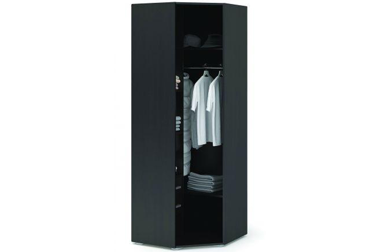 Вегас Шкаф угловой Белый/Венге 