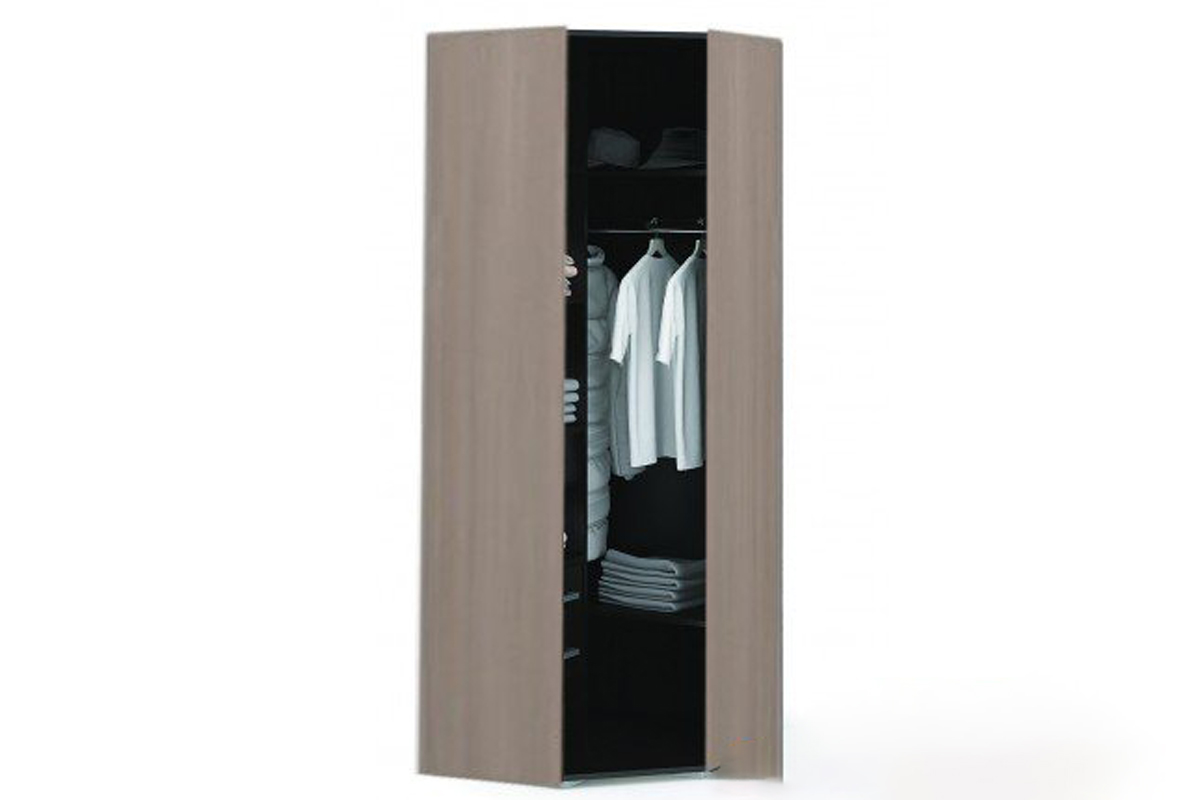 Шкаф Вегас угловой Кофе/Шимо темный 