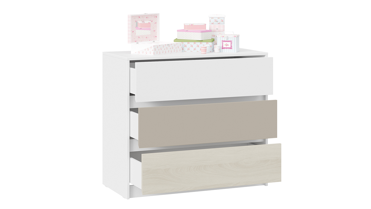 Комод «Сканди» Коричневый