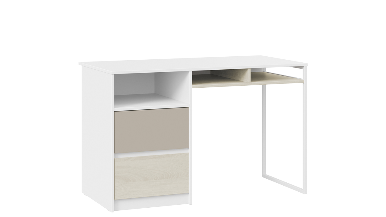 Стол письменный с ящиками «Сканди» Коричневый