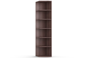 GLOSS NEW СУ стеллаж угловой шамони глянец