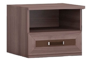 GLOSS NEW ТП-01/1 (к) тумба прикроватная шамони глянец