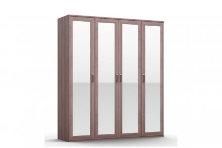 GLOSS NEW ШО-04 (зр) шкаф для одежды шамони глянец