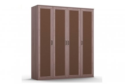 GLOSS NEW ШО-04 (к) шкаф для одежды шамони глянец