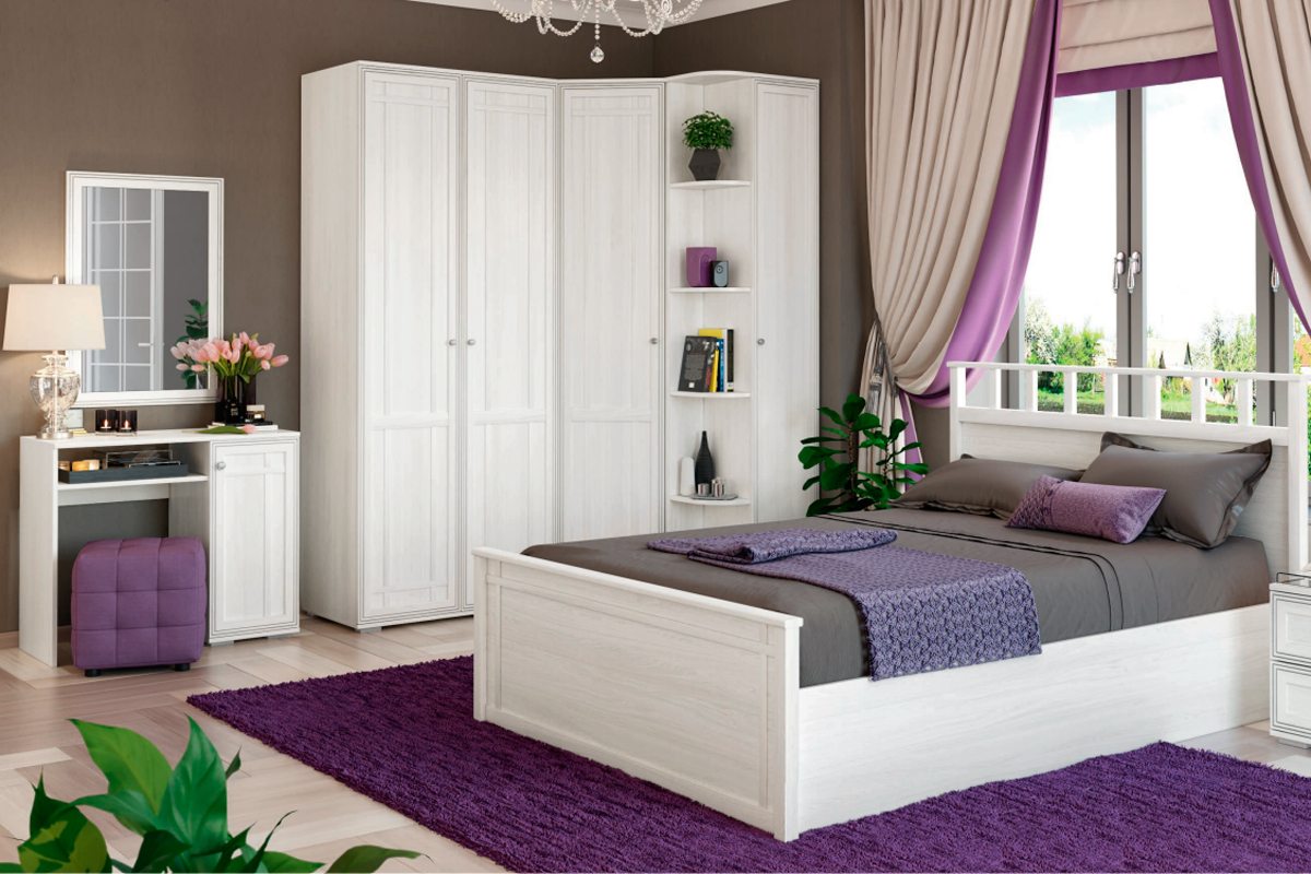 Шкаф угловой РШ-26 Ричард, Ясень анкор светлый