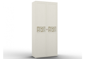 Twist Шкаф комбинированный Tw-ШК-02 (г) с полками и евроштангой, фасад глухой