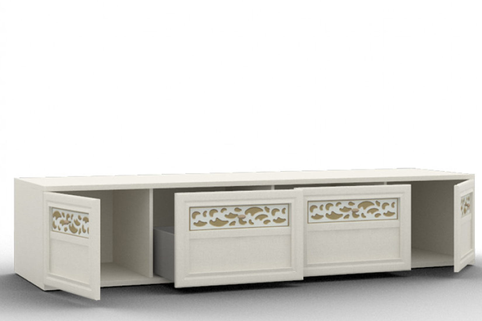 Тумба для ТВ, фасад глухой Тw-Т-02 TWIST