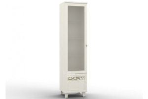 Twist Шкаф комбинированный ШК-03 (стекло матовое) левый