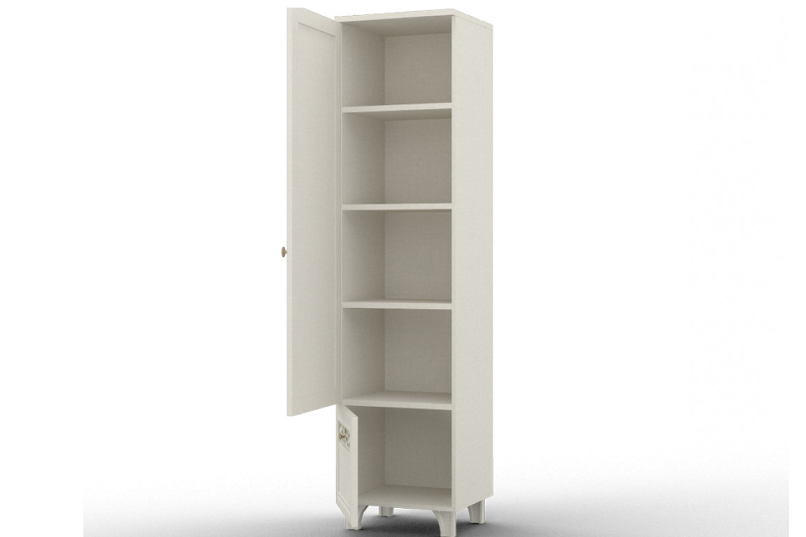 Twist Шкаф комбинированный ШК-03 (стекло матовое) правый