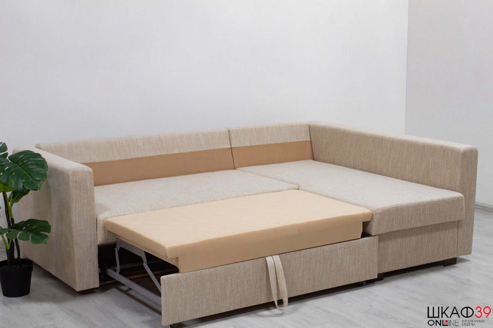 Джессика 2 (15) Диван угловой правый (УП) RE 10 (распр ликвид)