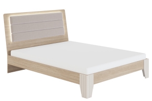 Кровать с подсветкой, с подъемным механизмом Беатрис 1.3 180х200