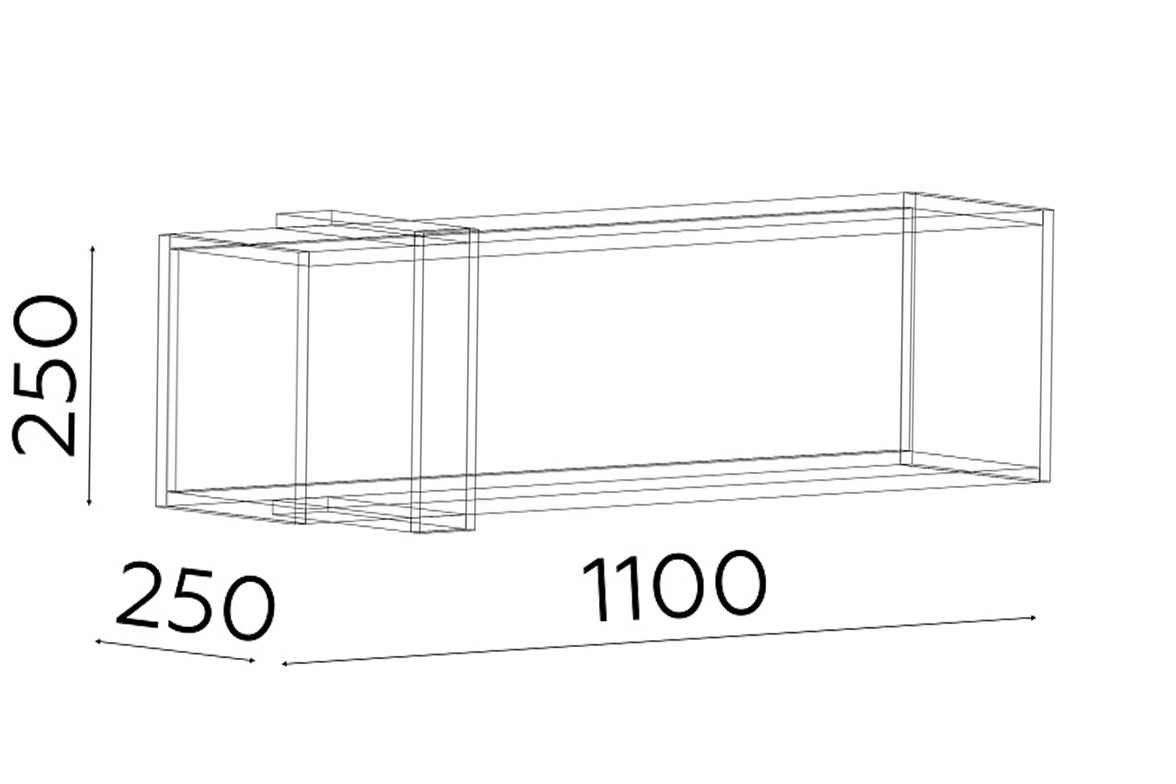 Шкаф навесной Гринвич 7
