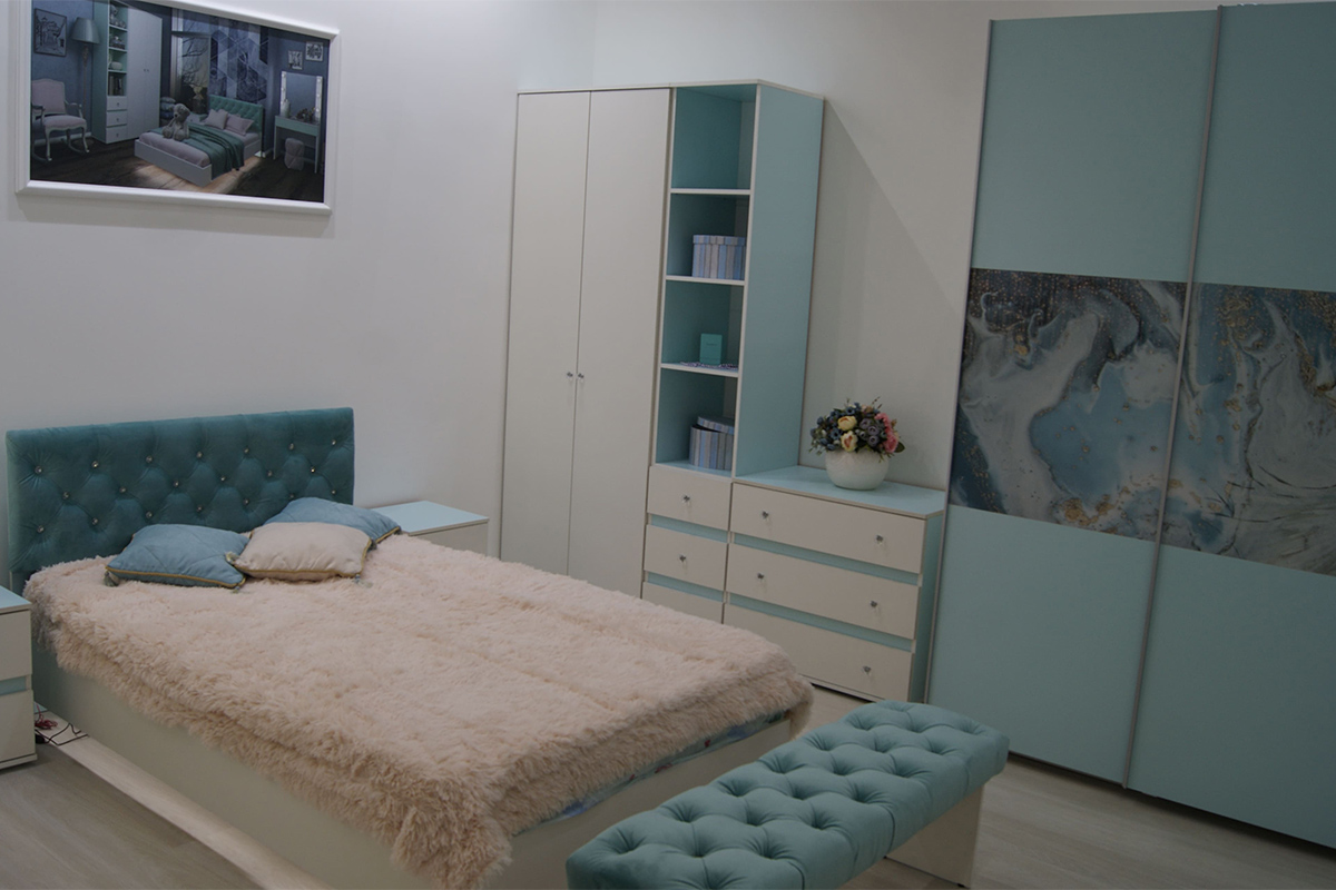 Шкаф-купе с рисунком Тифани ШКК-1