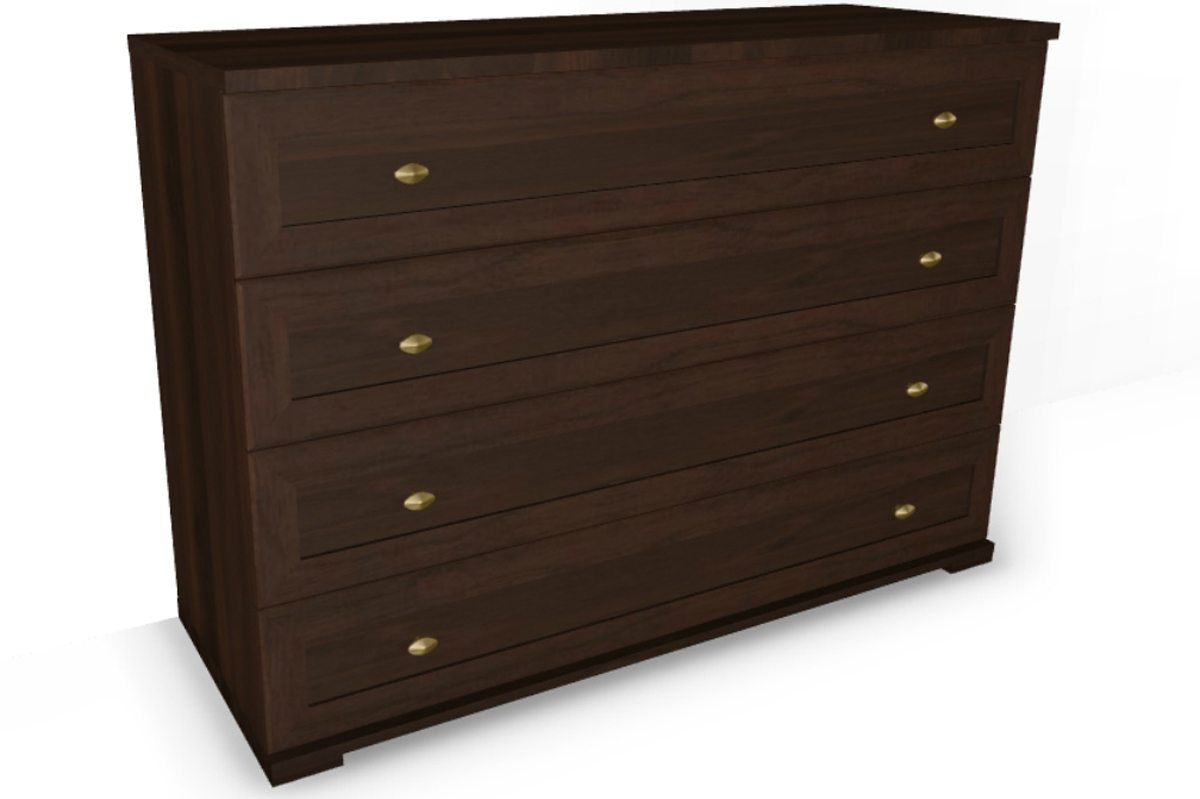 Комод узкий Sherlock 66, орех