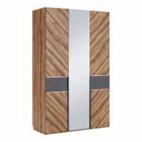 Моника 8 Шкаф трехдверный с зеркалом